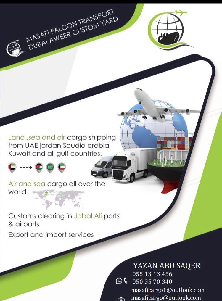 Masafi falcon transport